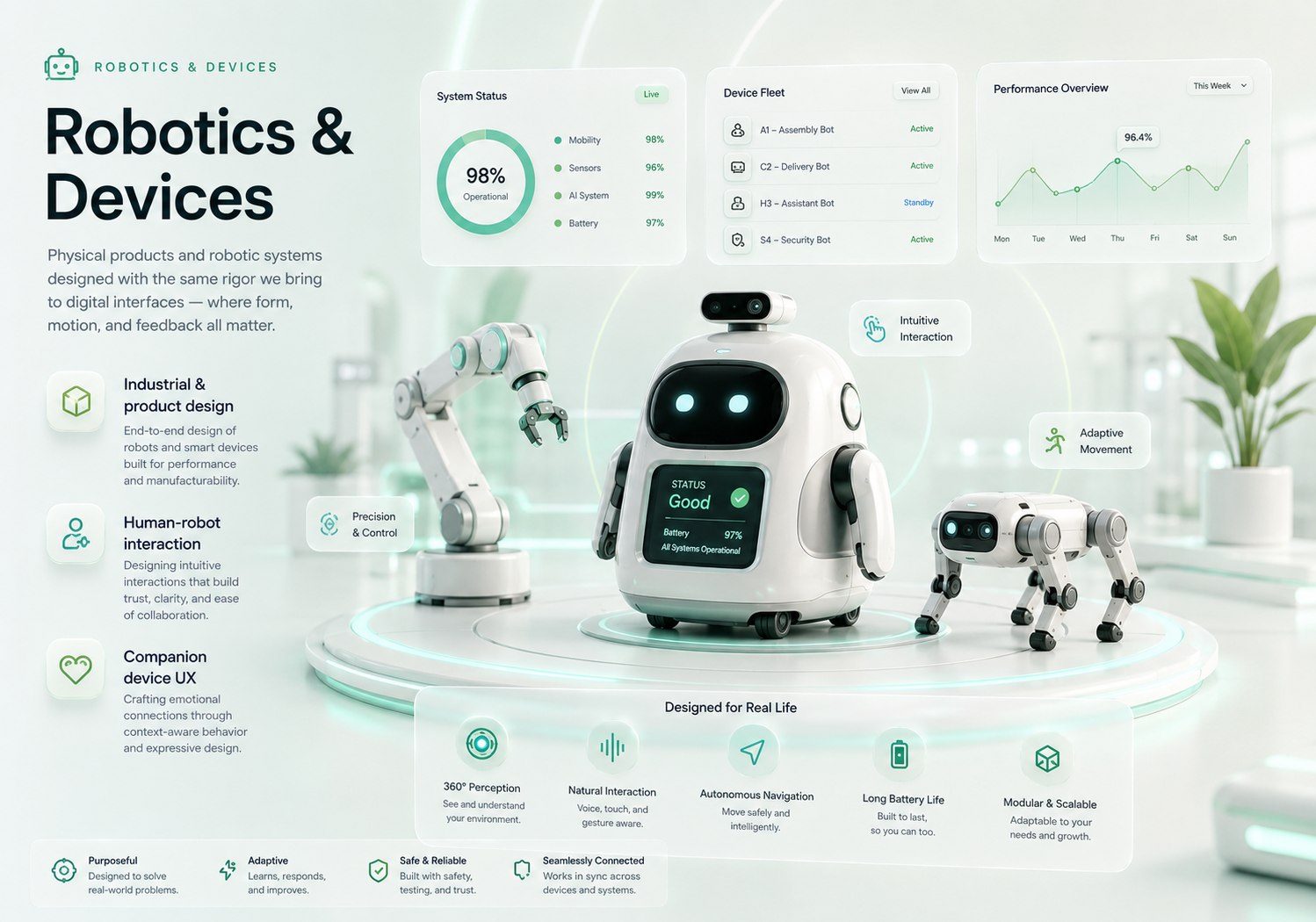 Placeholder concept artwork representing Pixozig's Robotics & Devices discipline
